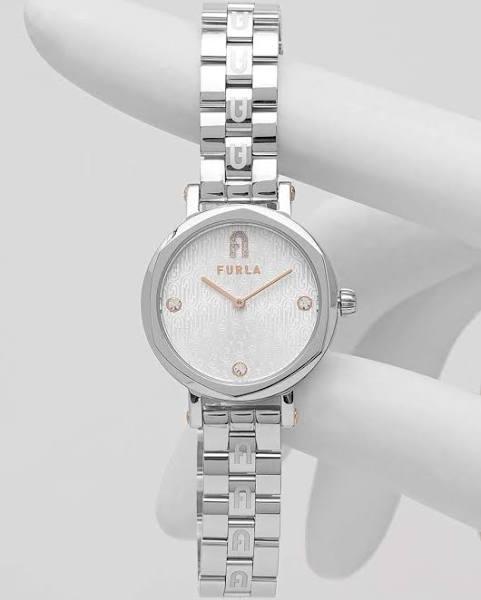 Furla WW00033003L1 Petite Shape Silver Tone Womens Watch