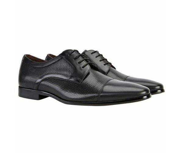 Julius Marlow Jagger Embossed Derby Black