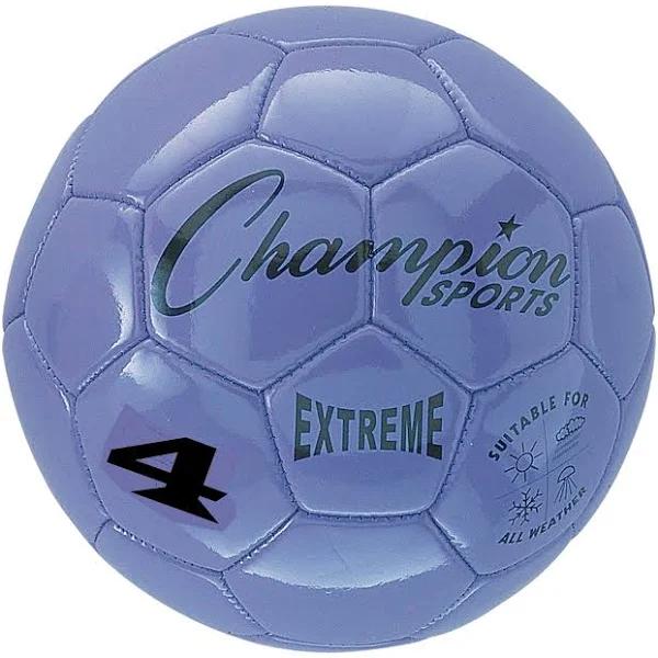 Champion Sports Extreme Soccer Ball - Size 4 (Purple)