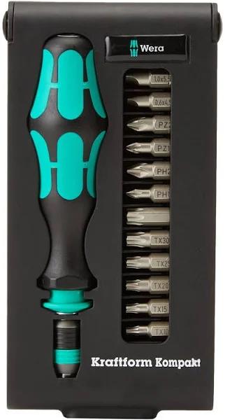 Wera Kraftform Kompakt 50 Sdriver Bit Set