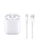 Apple Airpods 2nd Gen With Wireless Charging Case-White-Brand New