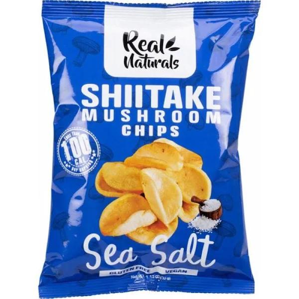 Real Naturals Shiitake Mushroom Chips 32 G / Sea Salt