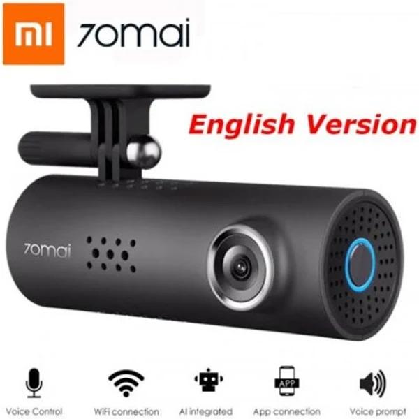 1s Car DVR Camera Wifi App English Voice Control 1080p Night Vision From Xiaomi Youpin None