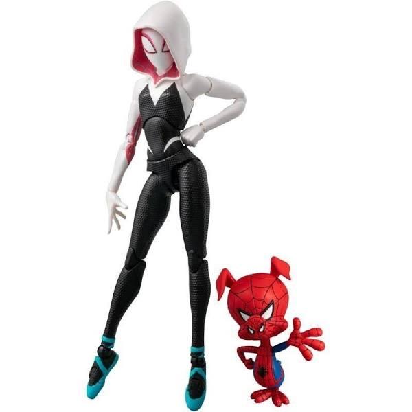 Sentinel SV Action Spider-Gwen & Spider-Ham Action Figure (Spider-Man: Into The Spider-verse)