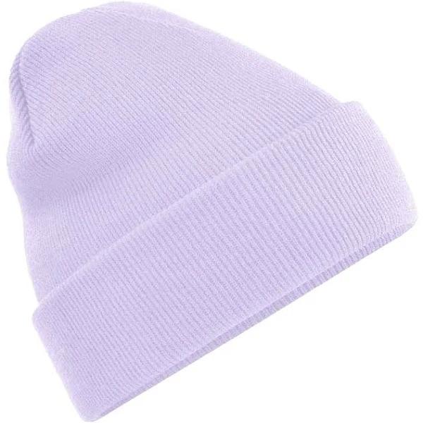 Beechfield Unisex Adults Original Cuffed Beanie Lavender One Size Acrylic Beanie