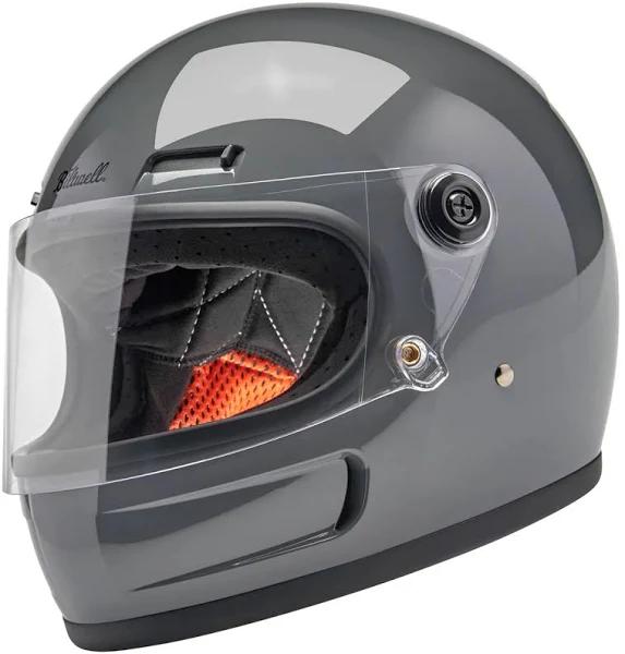 Biltwell Gringo SV, Full Face Helmet , Color: Grey , Size: XL