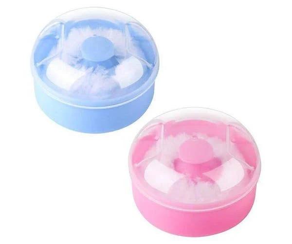 Body Powder Puff Kit (Pink and Blue)