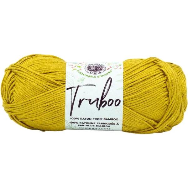 Lion Brand Truboo Yarn - Goldenrod 100g - AfterPay & zipPay Available