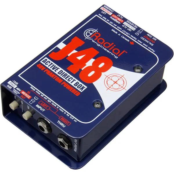 Radial J48 Phantom Powered Active Direct Box