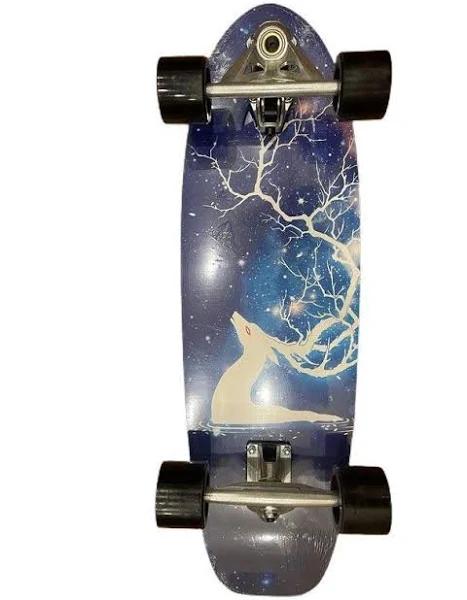 auloves 29.5'' 75cm Sealed Land Surf Skate Surfskate Skateboard Complete Pumping Carving AU Stock