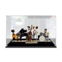 Easycase Acrylic Display Case For LEGO 21334 Ideas Jazz Quartet Figure Storage Box Dust Proof Glue Free