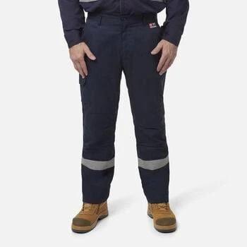 Hard Yakka - Shieldtec FR Cargo Pant with FR Tape and Knee Pocket - Navy - 87R