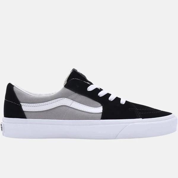 Vans Sk8-Low Black & Grey Size 12 Unisex | AfterPay Available