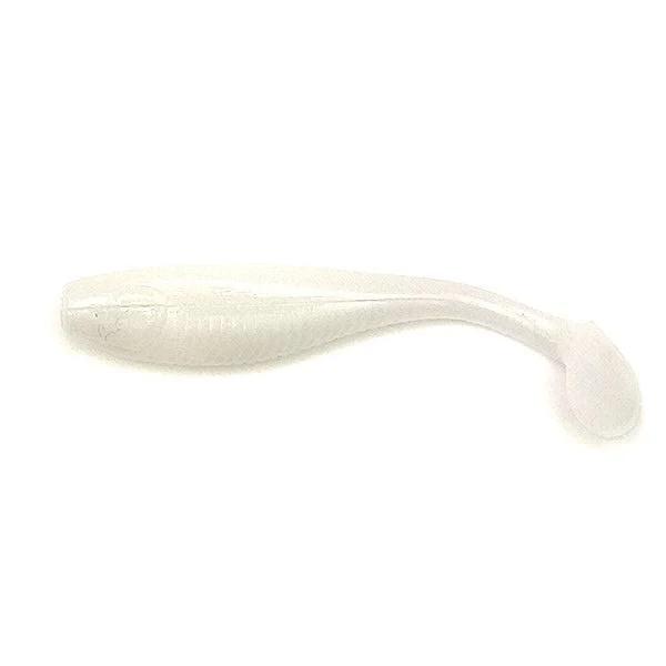 McArthy Paddle Tail 2.5' Soft Plastic White Pearl