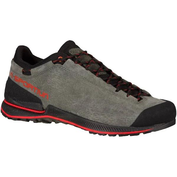 La Sportiva TX2 Evo Leather Shoes Grey Black Red - 37