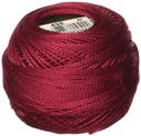 DMC Pearl Cotton Ball Size 8 87yd Dark Red