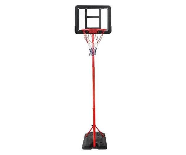 1.6m 2m Kids Portable Basketball Hoop Stand System With Adjustable Height Net Ring Ball