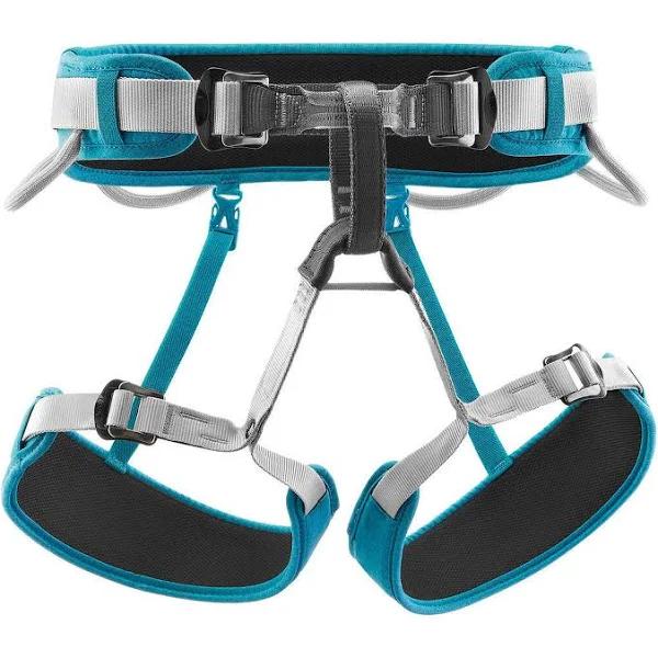 Petzl Corax Unisex Climbing Harness - Turquoise - 1