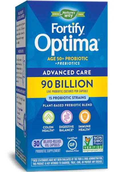 Nature's Way Primadophilus Optima Max Bifido 90 Billion Active