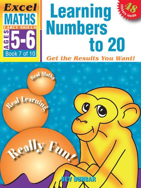 Excel Early Skills - Maths: Book 7 - Learning Numbers To 20