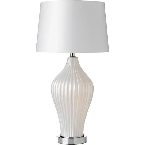 Natania Pearl Glass Table Lamp 72cm by Early Settler Furniture