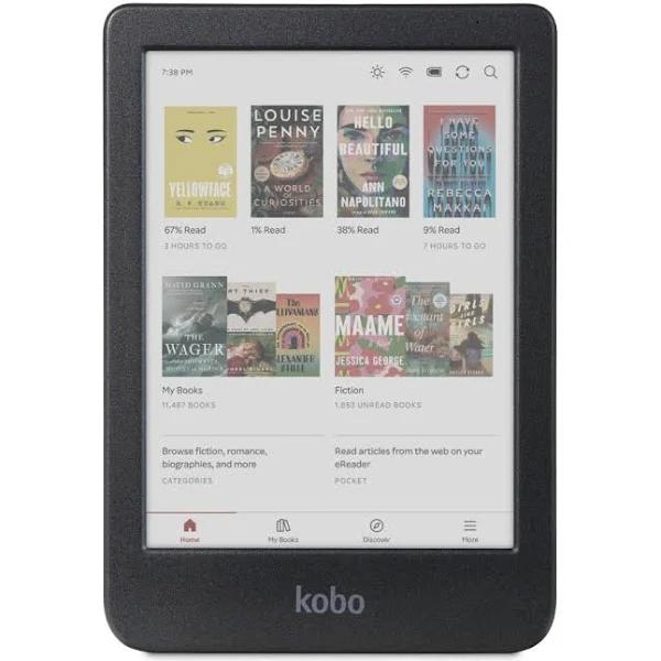 Kobo Clara Colour Ereader | 6" 16gb Eink Kaleido 3 Color Display