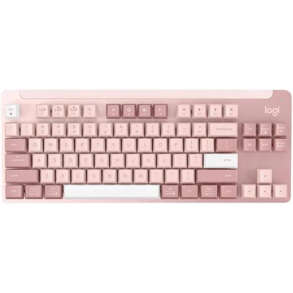 Logitech Signature K855 Wireless Mechanical TKL Keyboard - Rose