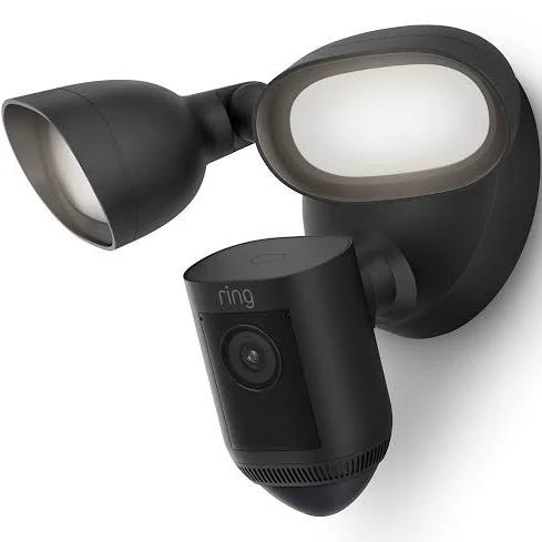 Ring Floodlight Camera Wired Pro (Black)