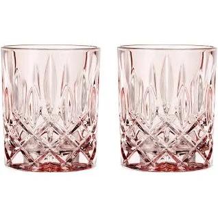 Nachtmann Noblesse Whisky Tumbler Set of 2 Rose