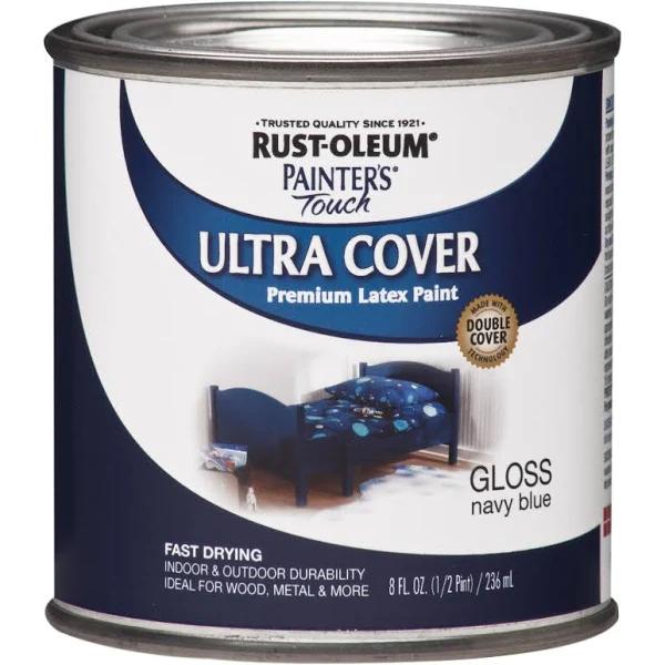 Rustoleum .50 Pint Navy Blue Painters Touch Multi-purpose Paint 1922-730