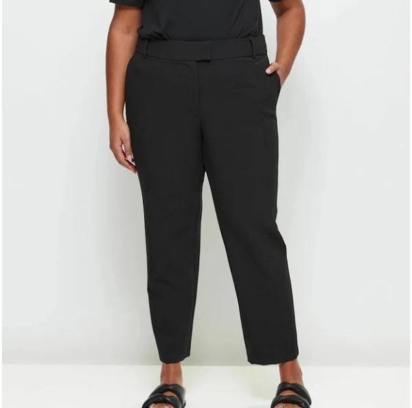 Full Length Straight Leg Work Pants | Black | Size 26+ by Target