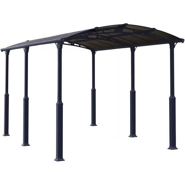 Alpine Carport Carport Kit (Colour: Grey-Bronze, Size: 5000 | 502 x 359 cm) by Canopia by Palram