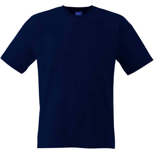 Fruit of The Loom Mens Screen Stars Original Full Cut Short Sleeve T-Shirt Deep Navy S