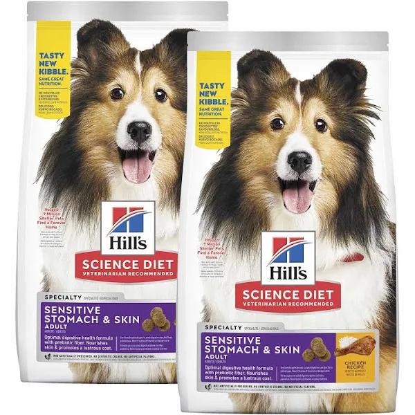 24kg Sensitive Stomach and Skin Chicken Hills Science Diet Adult Dry Dog Food by Budget Pet Products