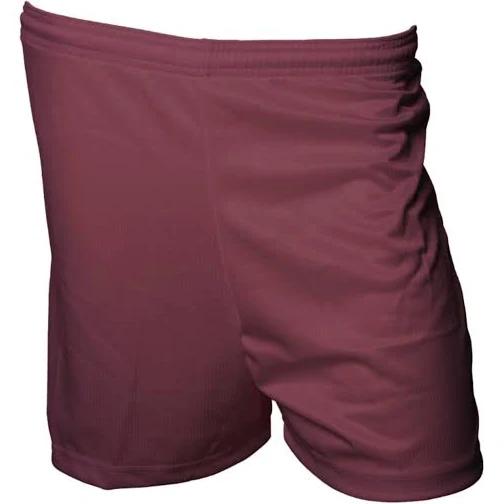 Precision Unisex Adult Micro-Stripe Football Shorts Maroon XXL Polyester Football Shorts