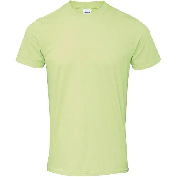 Gildan Mens Softstyle Ringspun T-Shirt Pistachio 3XL Ringspun Cotton Mens T-Shirt