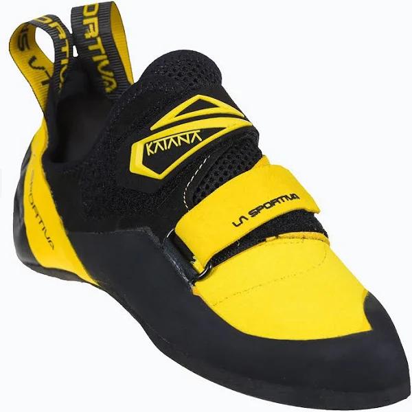 La Sportiva Katana Laces Climbing Shoes Yellow Black - 38.5