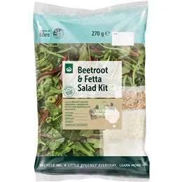 Woolworths Beetroot & Feta Salad Kit 270g