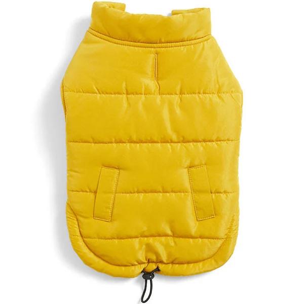 All Day Quilted Dog Jacket Yellow L