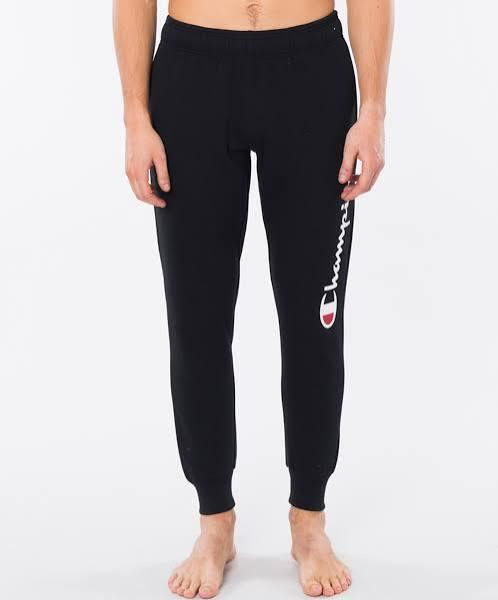 Champion Script Cuff Pant - Black