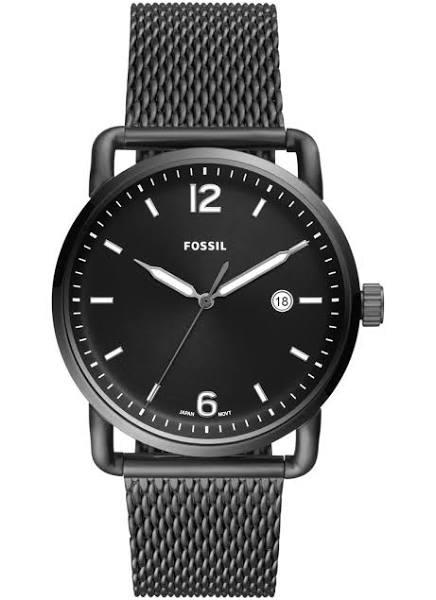 Fossil FS5308 The Minimalist 3H Watch Black