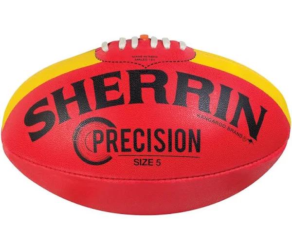 Sherrin Precision - Synthetic - Red Size 5