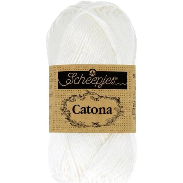 Scheepjes Catona 10gm - 106 Snow White