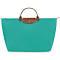 Longchamp Large Le Pliage Travel Bag Turquoise