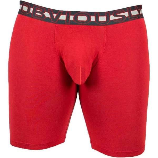 Obviously Red EveryMan AnatoMAX Boxer Brief 6inch Leg