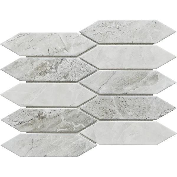 Picket Matt Porcelain Mosaic Tile - The Build