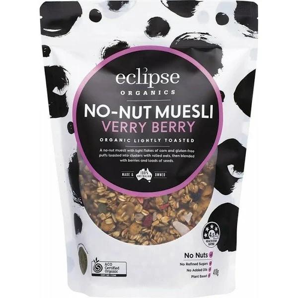 Eclipse Organics Organic Muesli Verry Berry Crunch 410g