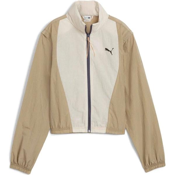 Puma Dare to Woven Jacket Women T-Shirts - White - Size: XS - Foot Locker