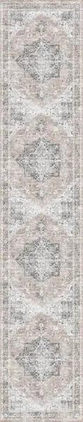 Distressed Vintage Cezanne Blush Area Runner 70x110cm Runner