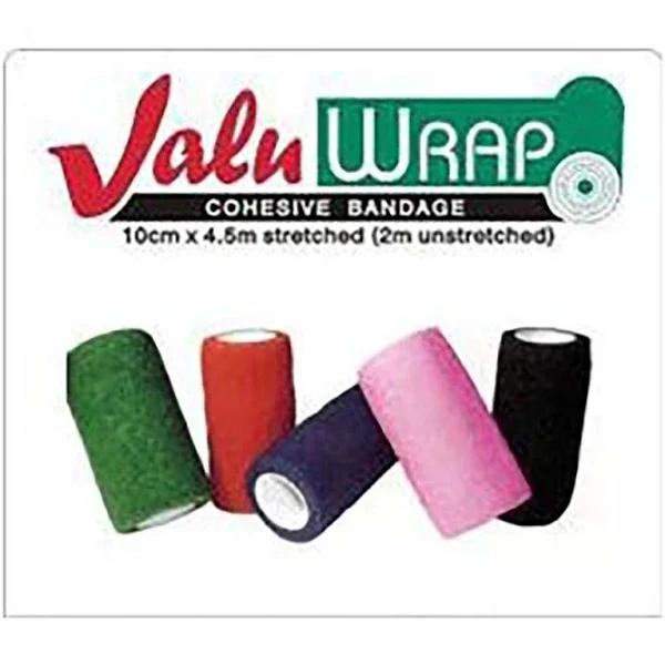 Valuwrap Cohesive Bandage 10cm White